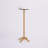 Houston Marble Top Pedestal Side Table