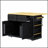 48 Inch Large Kitchen Island with Drop Leaf, Power Outlet, Internal Storage, and Rolling Cart on 5 Wheels for Efficient Space Utilization-120092569
