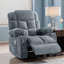 Fauteuil inclinable surdimensionné à bascule pivotant de massage de 38 po, avec chaleur et vibration à 8 points, port USB, porte-gobelets-1557860802