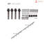 Porte de grange double moderne | Ego 5000 | Ensemble de rails | Portes intérieures solides-99700342-99700335