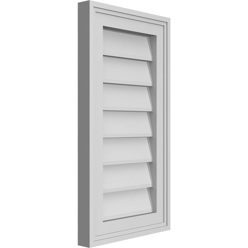 Cadre en brique, brun clair apprêté, H 22 po x l 12 po x P 1,5 po