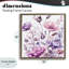 Cadre flottant fleurs mauves et roses, design par Kim Lewis-1062097690-1062097694