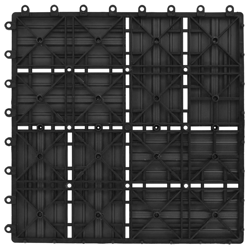 Interlocking Deck, Black