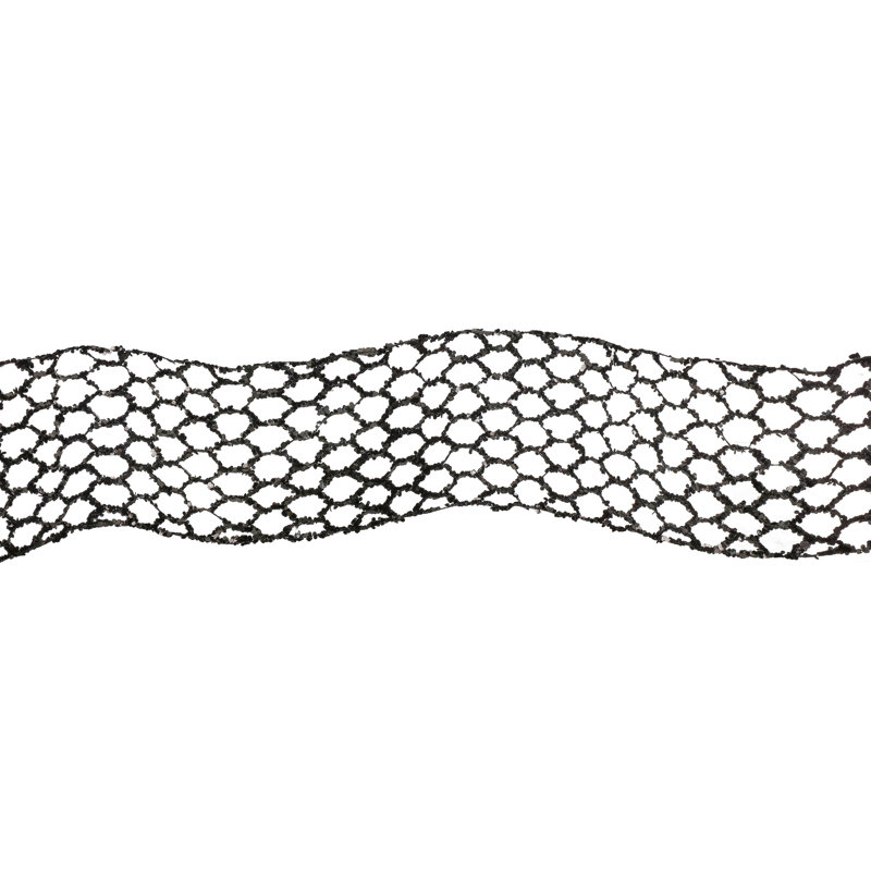 Guirlande 72 '' X6W Sequin, Noir