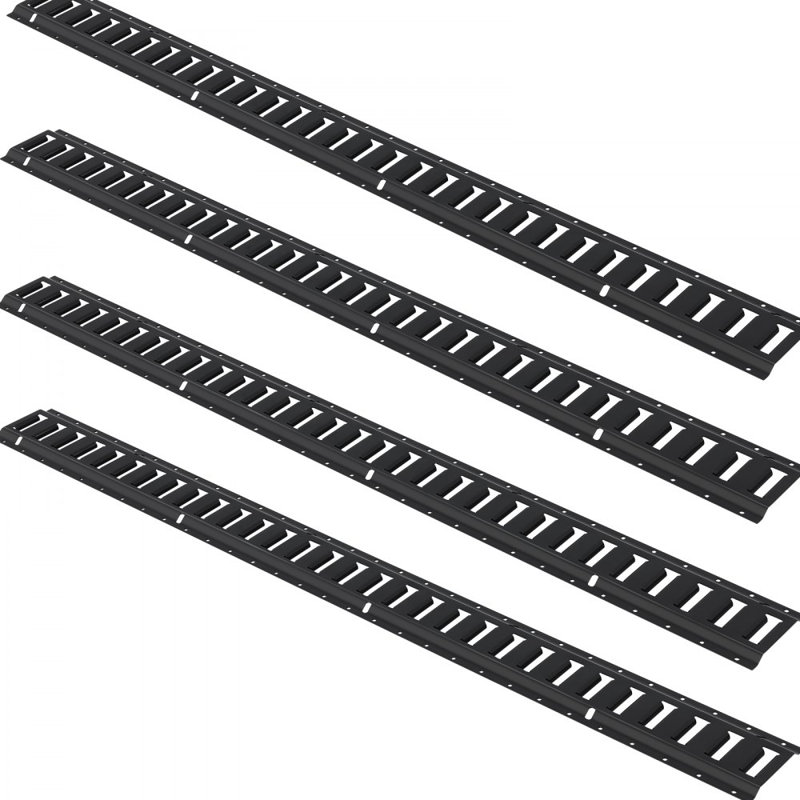 Ensemble de rail d'attache E Track, ensemble de rails E 5 '' 18PCS comprenant 4 rails en acier, 8 ancrages à joints toriques, 4 attaches avec anneau en D et 2 sangles à cliquet, accessoires de fixation pour vélos de cargaison, 2 000 lb
