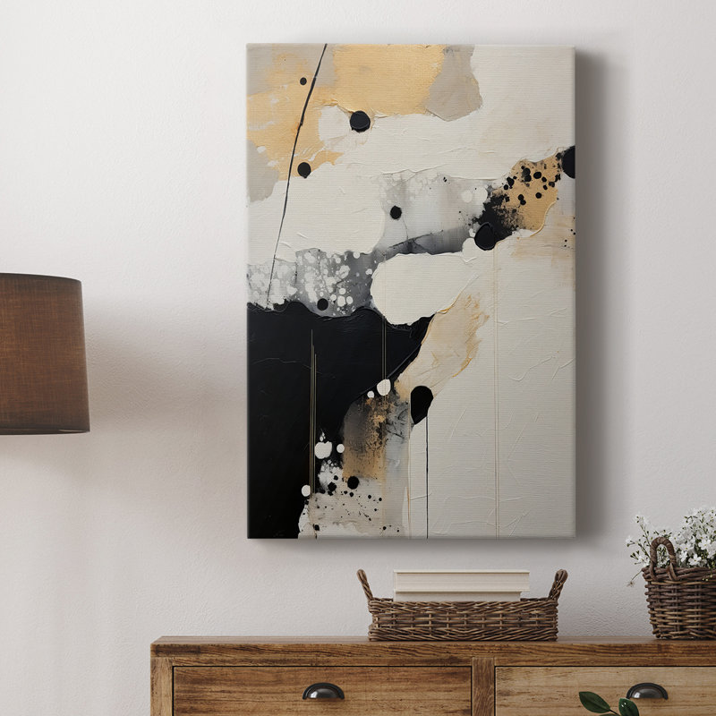 ABSTRACT Series CDXCIX - Gallery Cavas, H 27 po x l 18 po