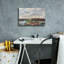 «Epic Graffiti» «By The Lake» par Silvia Vassileva, art mural sur toile, 18 po x 12 po