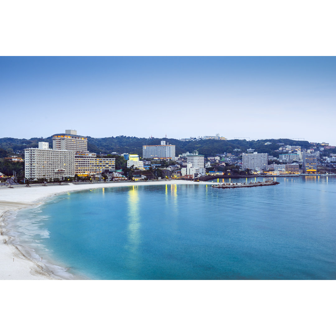 Skyline am Strand, Shirahama, Japan- Leinwandbild