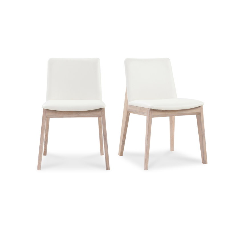 Ayanta 5-Piece Dining Set, Oak, White