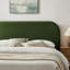 Structure de lit plateforme en velours Doron-1308861237-1308861243