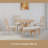 3 - Person Four Leg Dining Set-873142217-873142212