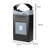Commercial Zone Avante Trash Container, 30-Gallon Shallow Unit w/Canopy Lid, Liner Included