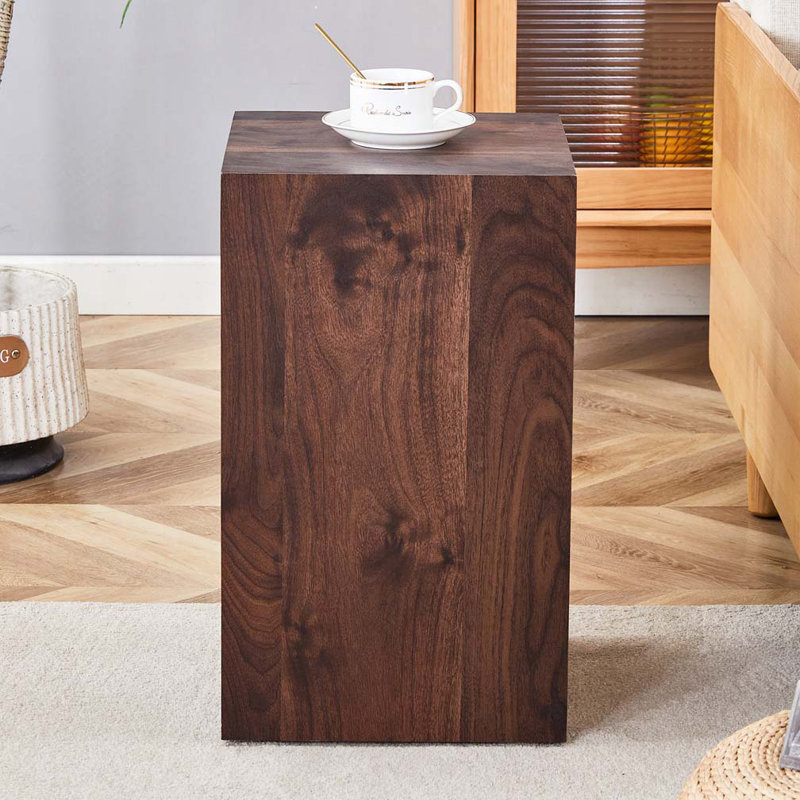 Table de bout Compact, Noyer