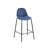 Lazio Velvet Bar Stool with Iron Legs-1468054132-1374363111