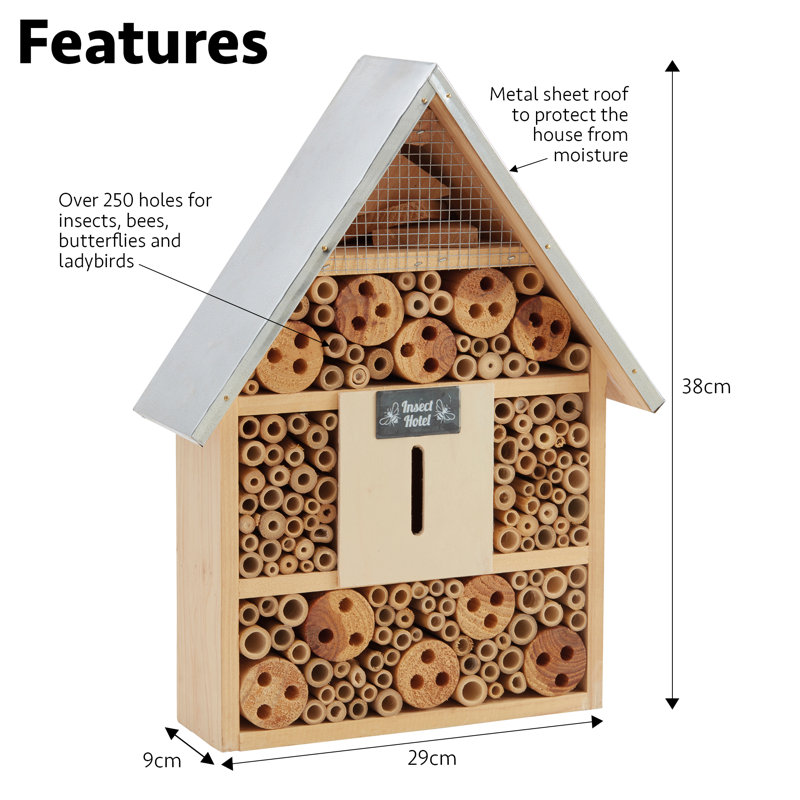 Yaritza Weather Resistant Insect Insect Hotel