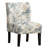 Volia Capa Print Fabric Armless Contemporary Accent Chair-787653006