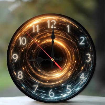Futuristic Clock Design