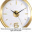 Horloge murale moderne et luxueuse