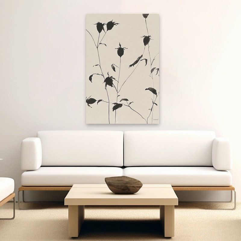Ombres botaniques contemporaines et bohémiennes II, H 60 po x l 40 po
