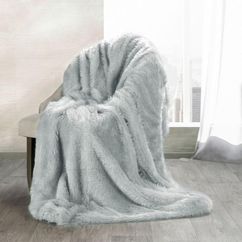 Eurofirany Blanket, W200 x L150cm, Silver