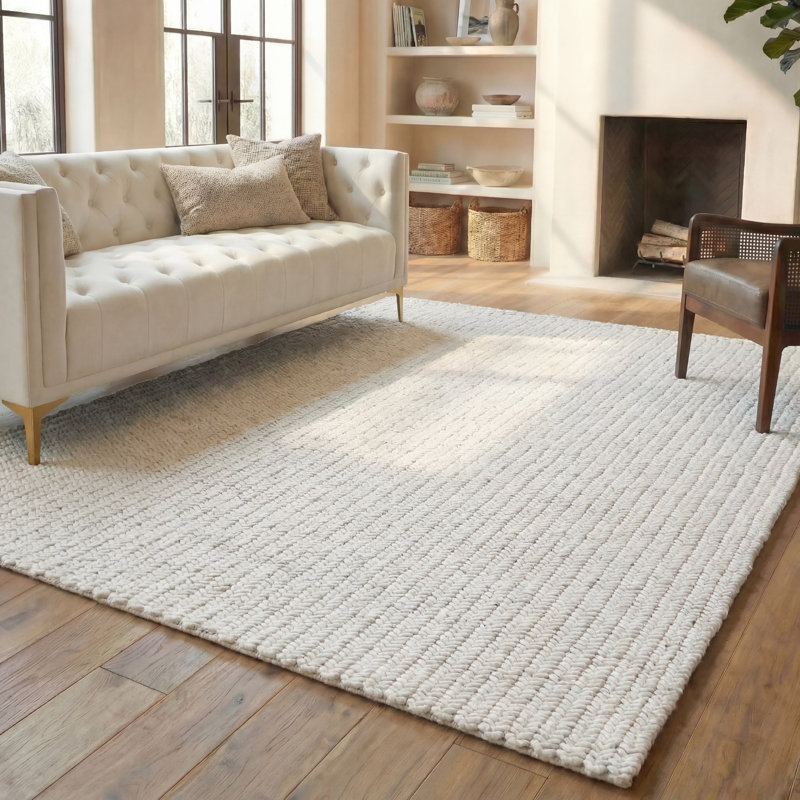 Tapis ivoire Finnick 707, Rectangle 8 pi x 10 pi
