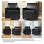 Fauteuil rembourré pivotant-1414379552