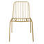 44cm H Slat Back Side Chair in Black-608958679
