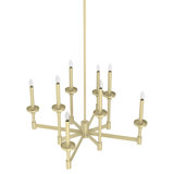 Lustre traditionnel / classique à 8 lumières de style bougie Briargrove