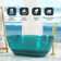 Marfa 59'' x 30'' Runway Semi Transparent Resin Freestanding Soaking Bathtub