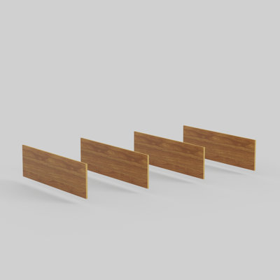 Drawer panel-golden yellow