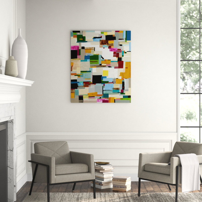 Color Quilt Print by Barclay Butera, Outdoor, 36" H x 30" W