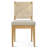 Solid Wood Woven Rope Dining Chairs