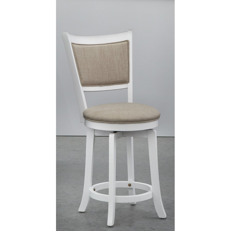 Alaisdair Swivel Upholstered Counter Stool
