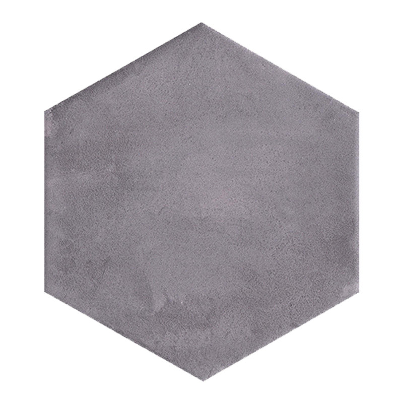 Chromatica 6" Hexagon Porcelain Wall and Floor Tile, Gray