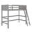Solid Wood Loft Bed With Ladder-272117119