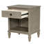Table de chevet gris récupéré-764181872