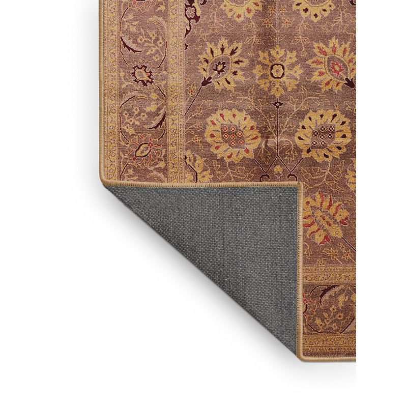 Tapis oriental rouge / beige Khacheres, Rectangle 4 pi x 6 pi