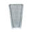 Vase - Set of 3 - 5.5" x 4" x 9" - Clear