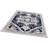 Washable Vintage Hallway Runner, Non-Slip Rubber Backing, Floral Medallion Design for Kitchen, Entryway, Laundry (Grey)-1982900668