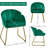 Fitchburg 20'' H Velvet Upholstered Metal Armchair-1128825648