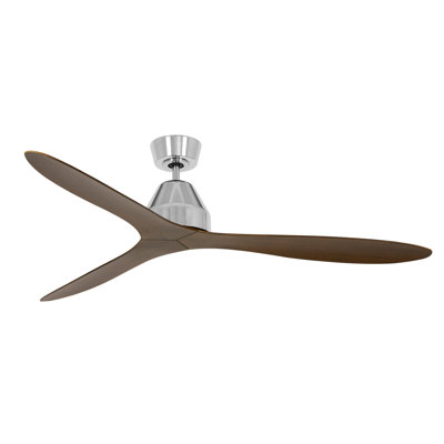 142Cm Lucci 3 - Blade Ceiling Fan with Remote Control