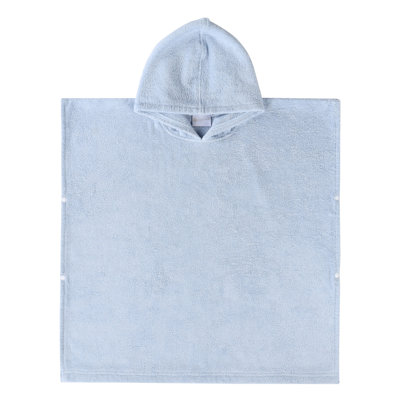 Extli Cotton Terry Cloth Above Knee Kids Unisex Bath Towels with Pockets and Hood