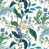 Peacock Blue & White