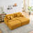 Eugenija 88.58'' 4 - Piece Upholstered Sectional-1903531297