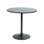 Table de cuisine 31,5 "ronde moderne avec base piédestal pour salle à manger, café