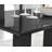 Eubanks High Gloss Double Pillar Dining Table Set with 6 Luxury Faux Leather Dining Chairs-1649668274-1649668271