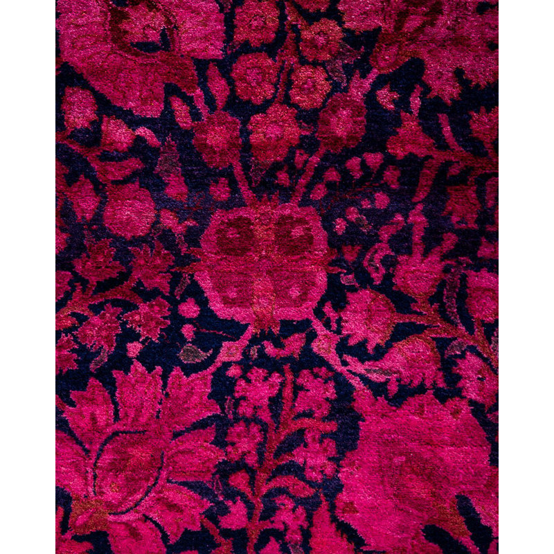 Overyed One-of-a-Kind Rectangle 6' X 9' Hand Knotted Area Rug