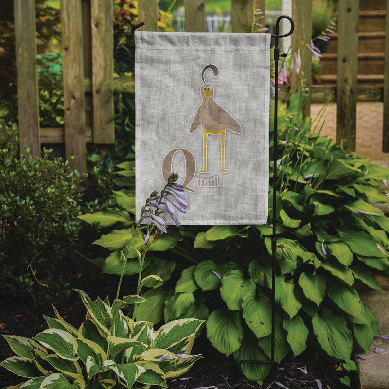 Double Sided 15'' H x 11'' W Polyester Animal Garden Flag