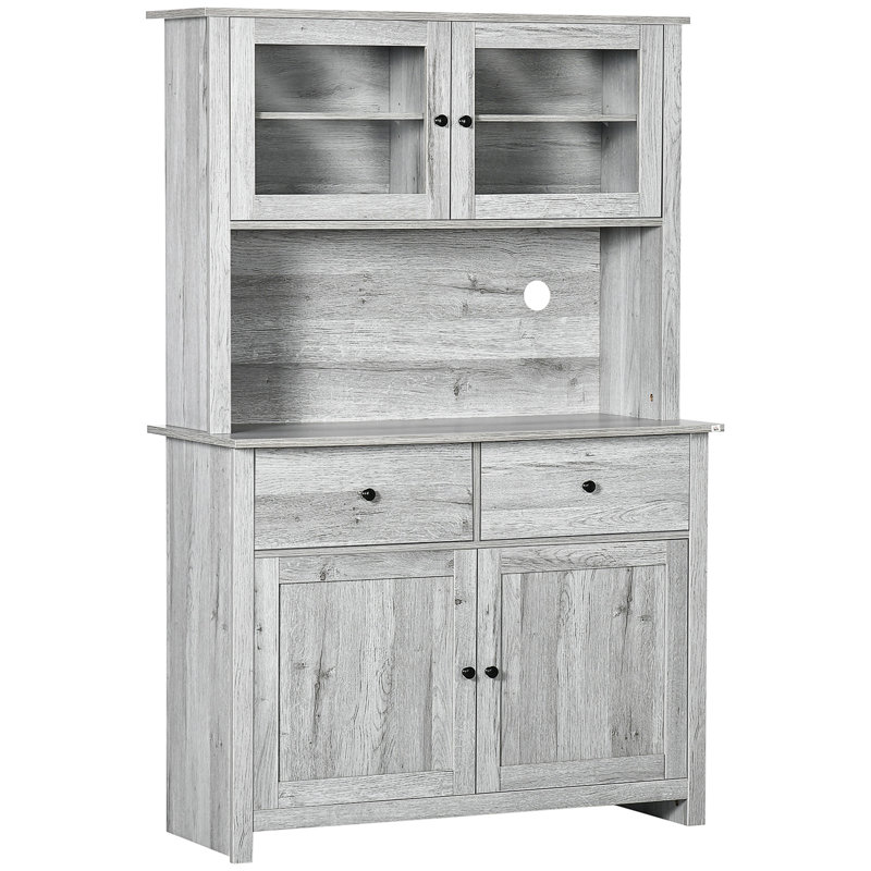 Storage Cabinet, Kitchen Buffet With Hutch