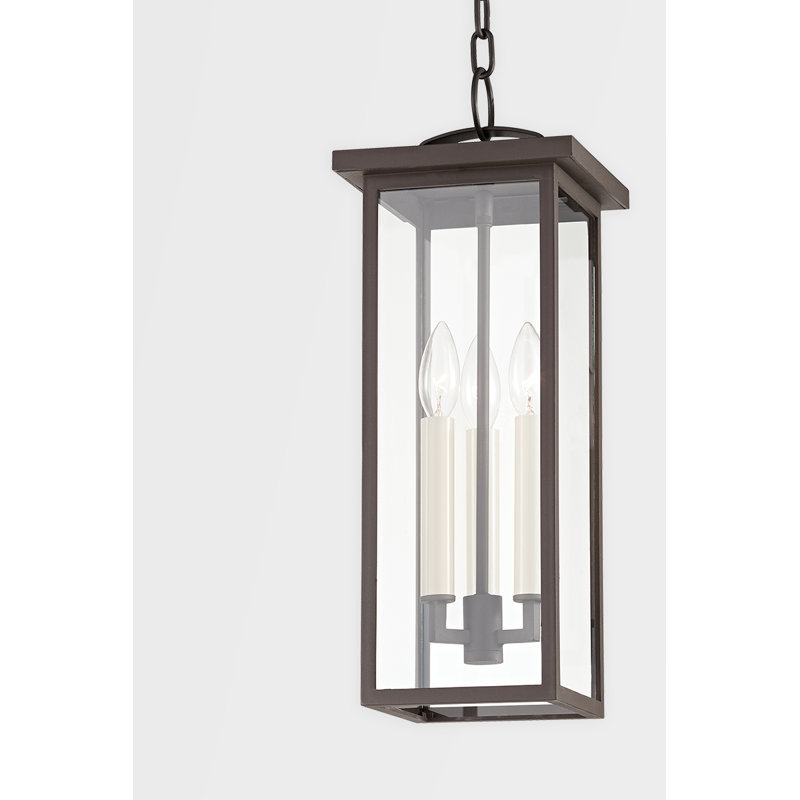 Eden 3 Light Pendant, Textured Bronze